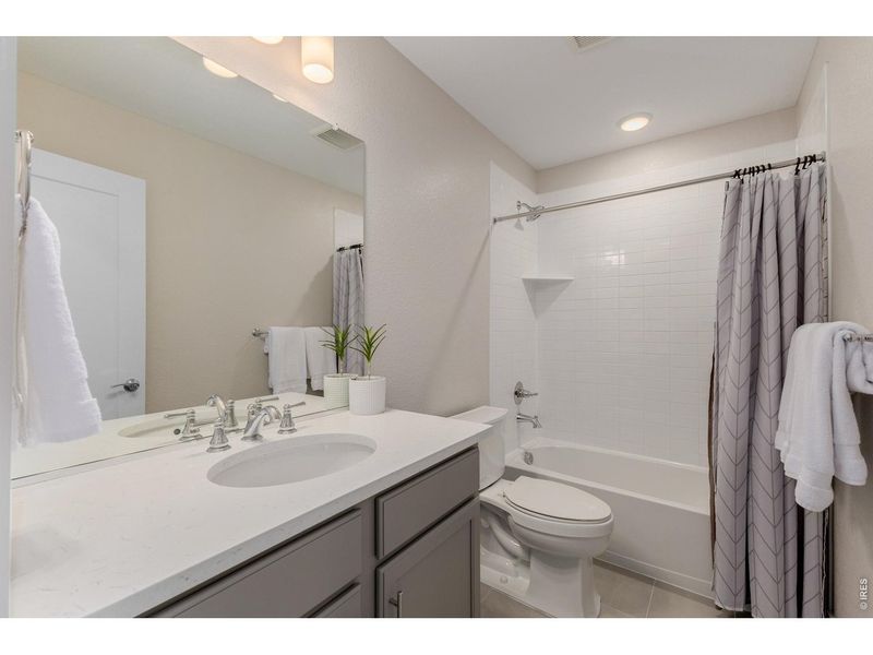 Furnished interior view inside a new home in , Denver (Image 27).