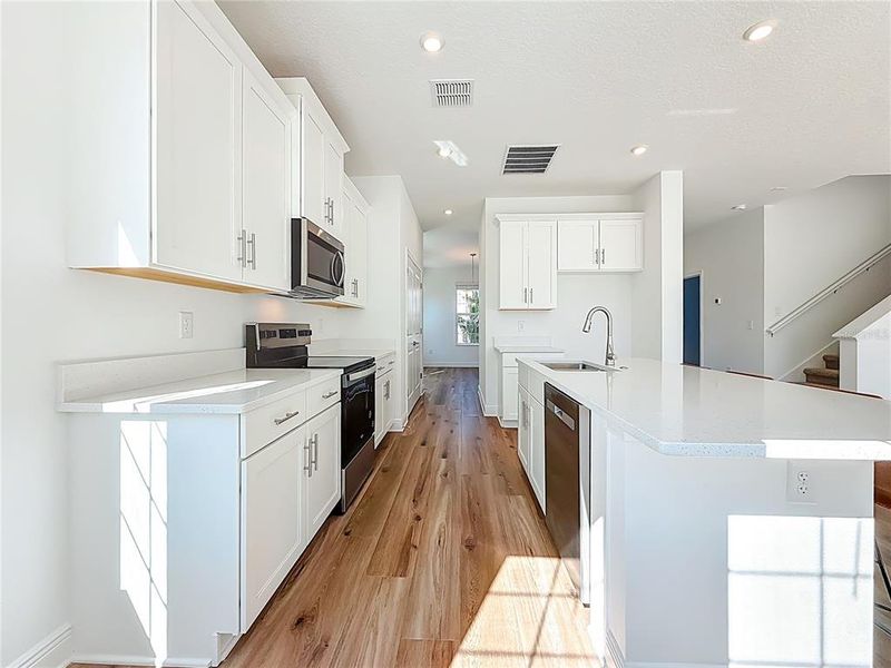 Furnished interior view inside a new home in , St. Petersburg (Image 40).