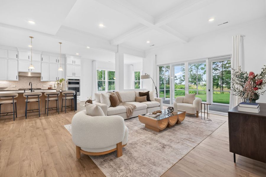 Furnished interior view inside a new home in Edgewater - Harbor Pointe, Lancaster (Image 10).