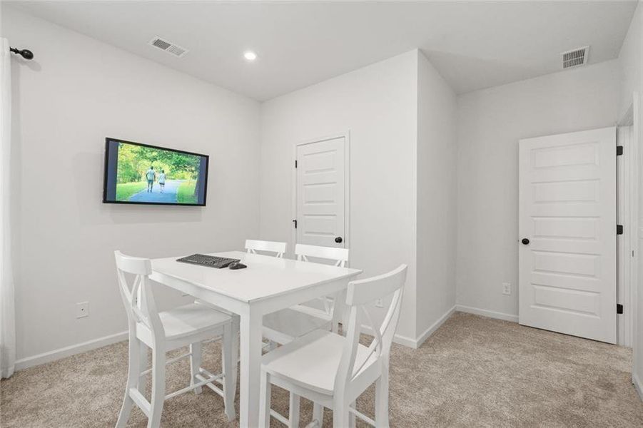 Furnished interior view inside a new home in Sycamore Crest, Calhoun (Image 30).