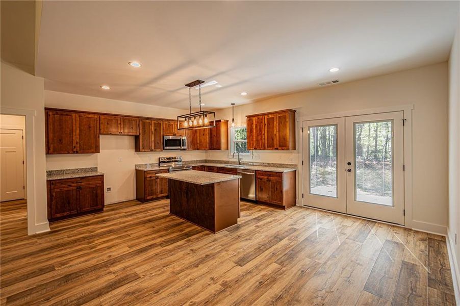 Furnished interior view inside a new home in , Dawsonville (Image 16).