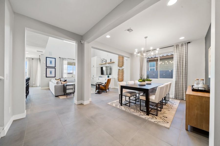 Furnished interior view inside a new home in Parkside, Avondale (Image 9).