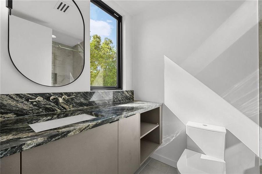 Furnished interior view inside a new home in , Atlanta (Image 18).