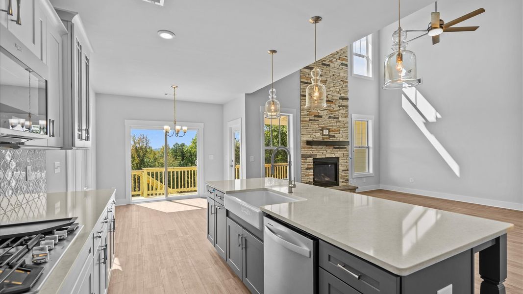 Furnished interior view inside a new home in Wells Crossing, Seneca (Image 7).
