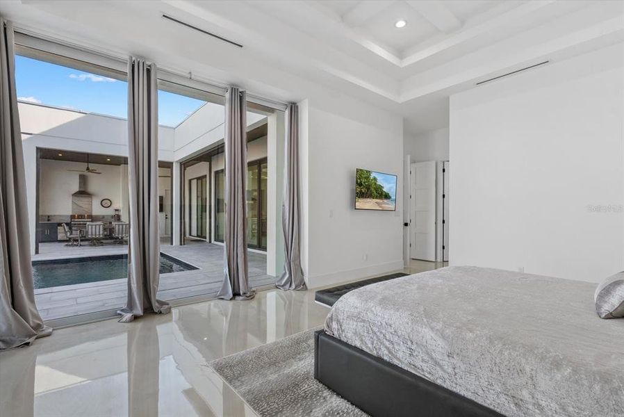 Furnished interior view inside a new home in , Osprey (Image 5).