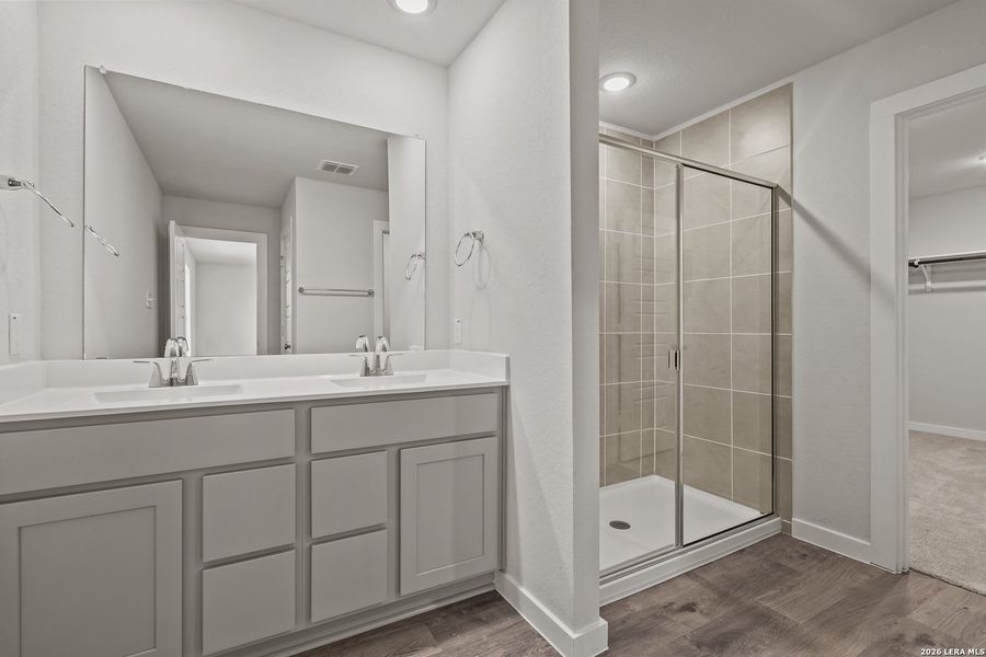 Furnished interior view inside a new home in Park Place, New Braunfels (Image 8).