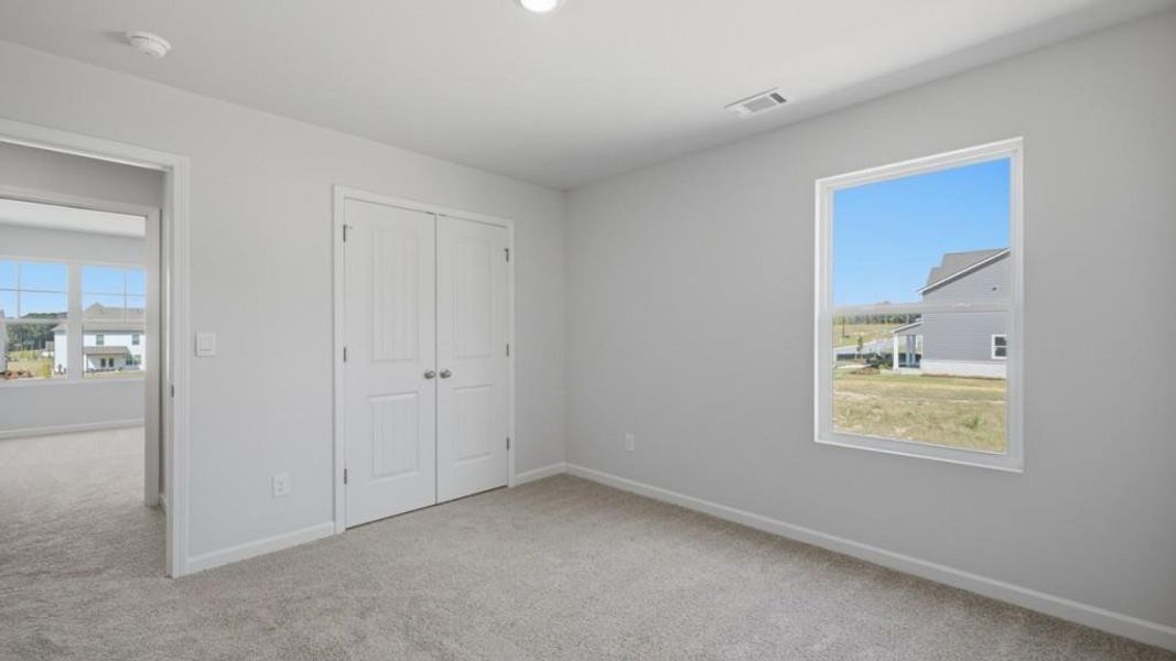 Spacious, unfurnished interior of a new home in Hamptons at Riverwood South, Dallas (Image 26).