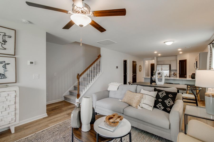 Furnished interior view inside a new home in Central Creek, Goose Creek (Image 17).