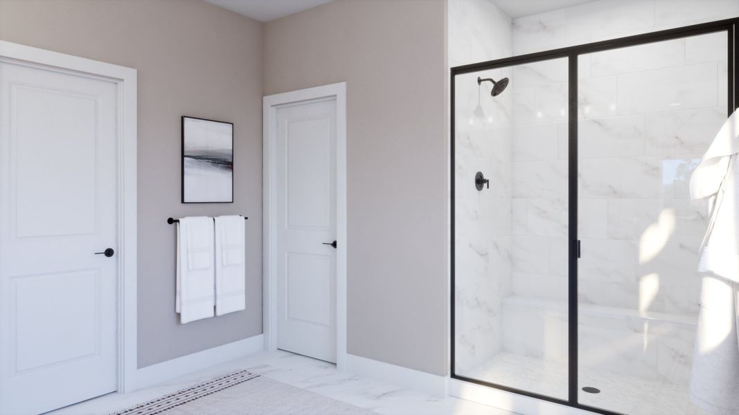 Representative unfurnished interior of a home built from the 3 by Trumark Homes in Independence, Elizabeth (Image 11).