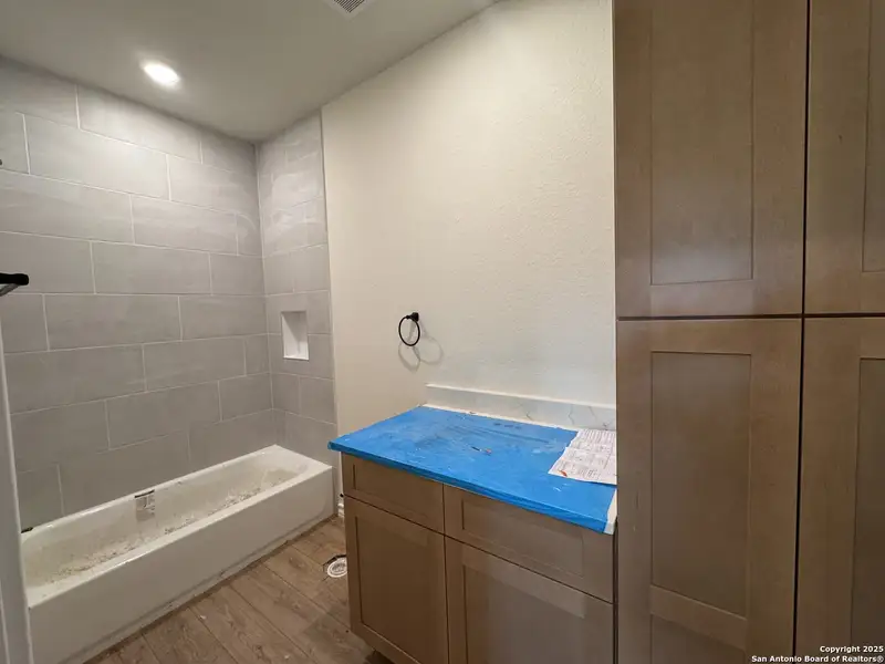In-progress construction of a new home in , San Antonio, TX (Image 17).