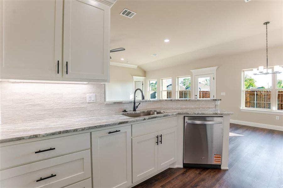 Furnished interior view inside a new home in , Tolar (Image 6). Furnished interior view inside a new home in , Tolar (Image 6).