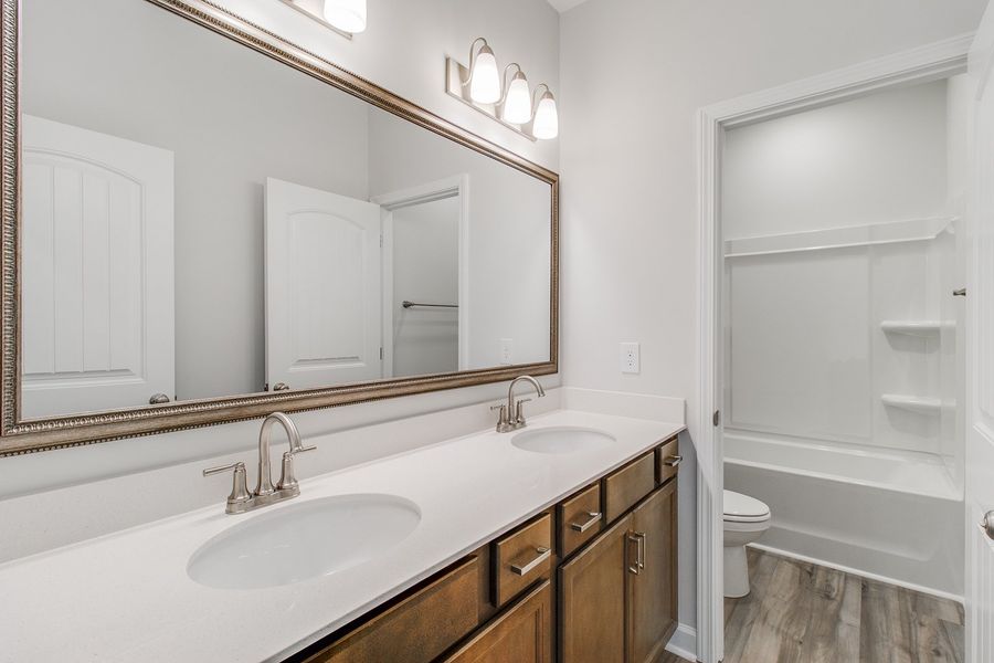 Furnished interior view inside a new home in Hendrix Farms, Lexington (Image 15).
