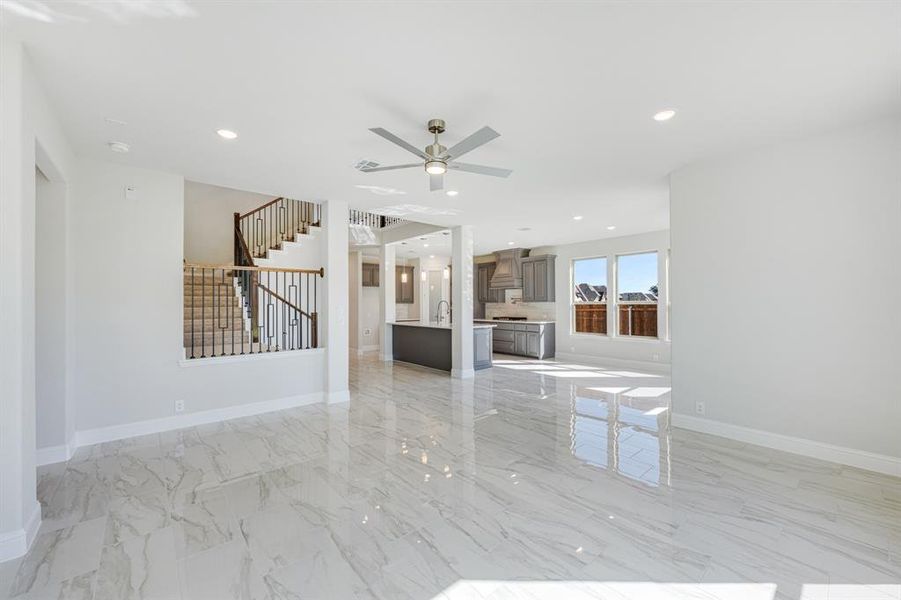 Spacious, unfurnished interior of a new home in Hampton Park, Glenn Heights (Image 24).