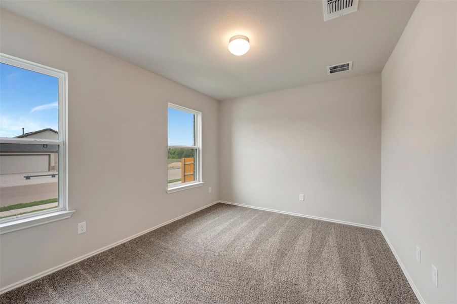 Spacious, unfurnished interior of a new home in Carillon, Manor (Image 15).
