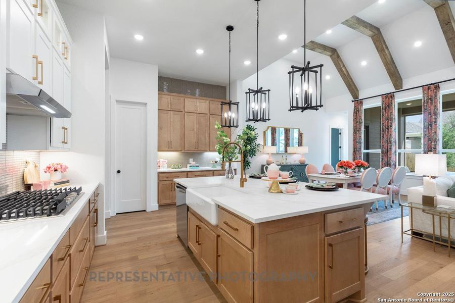 Furnished interior view inside a new home in Mont Blanc, Schertz (Image 25). Furnished interior view inside a new home in Mont Blanc, Schertz (Image 25).