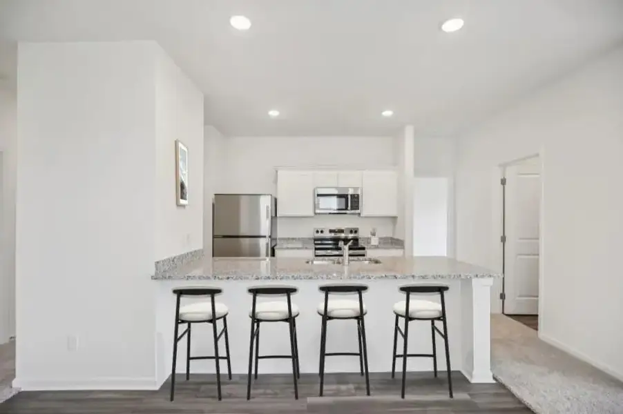 Furnished interior view inside a new home in Crescent Pointe, Carrollton (Image 8).
