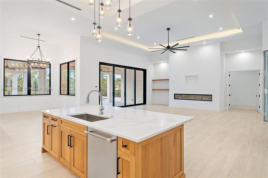 Furnished interior view inside a new home in , Palm Beach Gardens (Image 9). Furnished interior view inside a new home in , Palm Beach Gardens (Image 9).