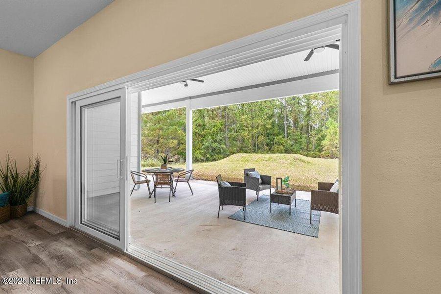 Furnished interior view inside a new home in , Jacksonville (Image 17).