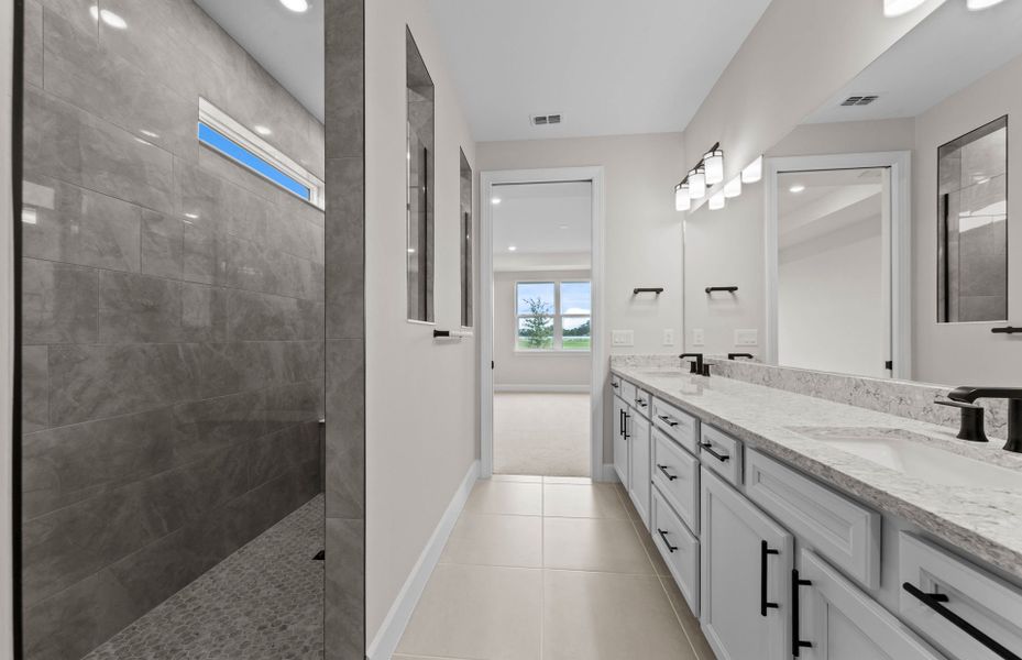 Furnished interior view inside a new home in Shores at Stillwater, Englewood (Image 15).