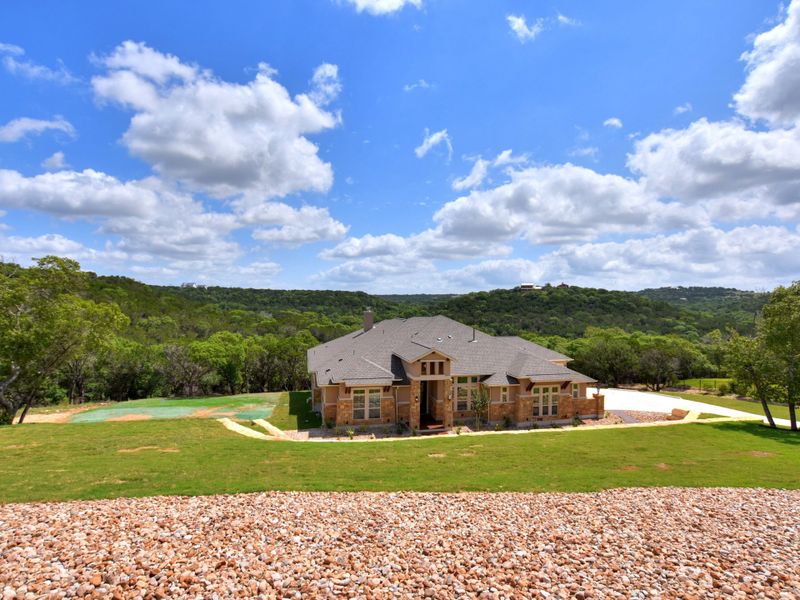 Image 105 representing the San Simeon II by Giddens Homes in Clearwater Ranch, Liberty Hill, TX.