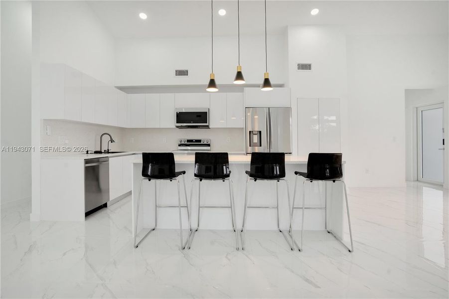 Furnished interior view inside a new home in , Cape Coral (Image 11).