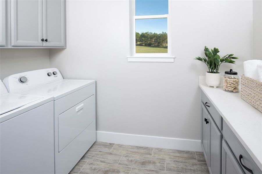 Model Laundry Room