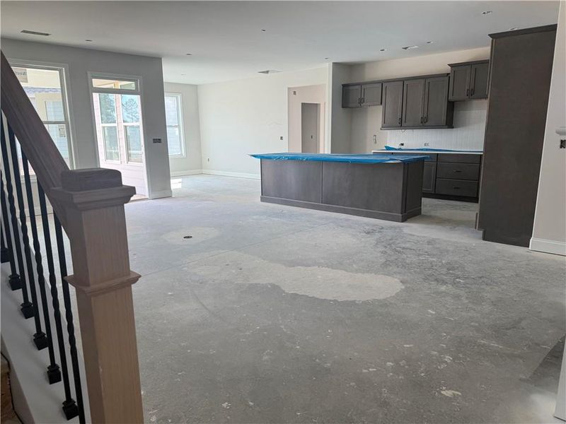 In-progress construction of a new home in , Hiram, GA (Image 29).