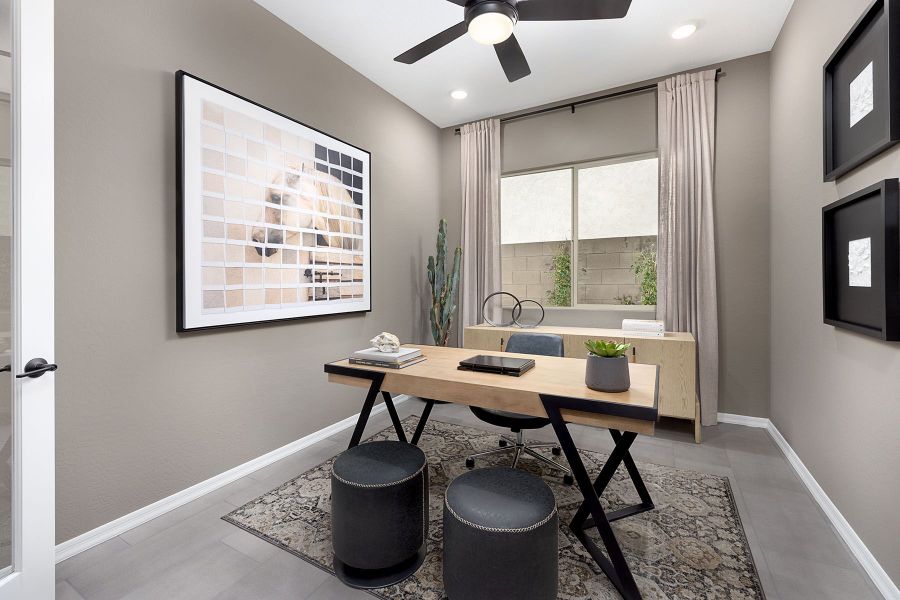 Representative furnished interior of a home built from the Cobalt by Mattamy Homes in Tyler Ranch, Buckeye (Image 12).
