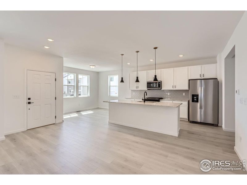 Abundance of storage and sleek finishes