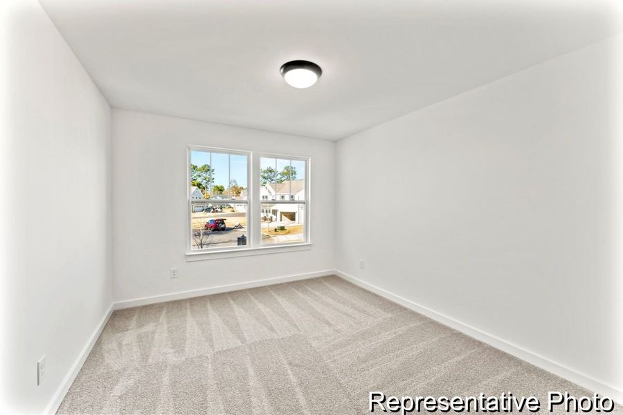 Spacious, unfurnished interior of a new home in Copper Ridge at Flowers Plantation, Clayton (Image 17).