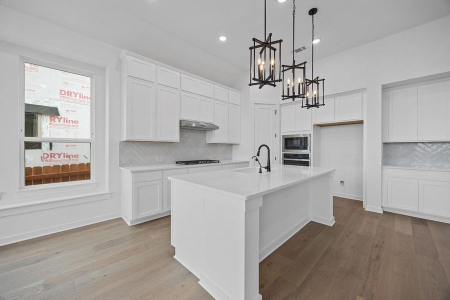 Furnished interior view inside a new home in Lakeside at Tessera on Lake Travis, Lago Vista (Image 9).