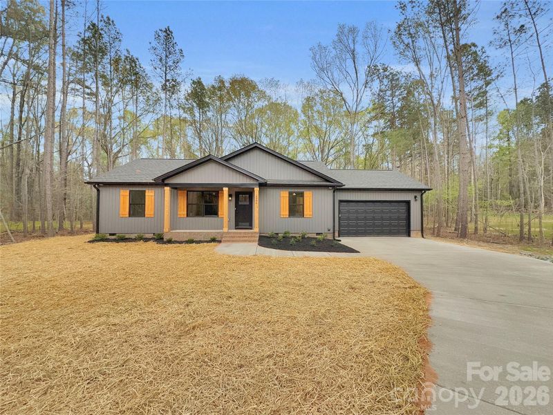 Front exterior of a new home in , Lancaster, SC, highlighting curb appeal (Image 22). Front exterior of a new home in , Lancaster, SC, highlighting curb appeal (Image 22).