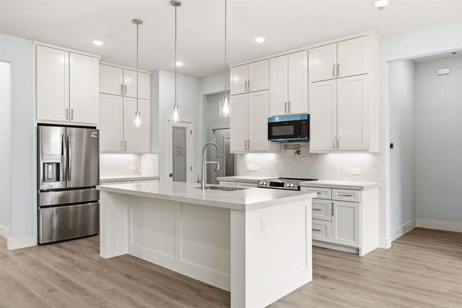 Furnished interior view inside a new home in , Tool (Image 5).