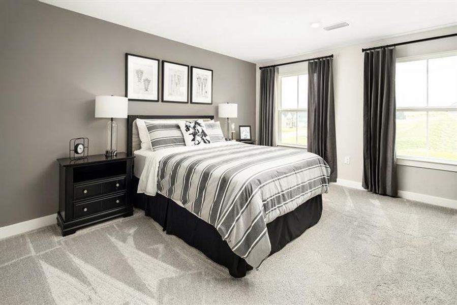 Representative furnished interior of a home built from the Corsica by Ryan Homes in Muirwood, Murfreesboro (Image 16).