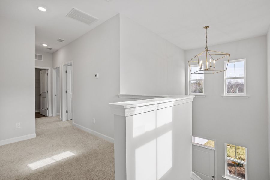 Spacious, unfurnished interior of a new home in Renaissance at White Oak, Garner (Image 20).