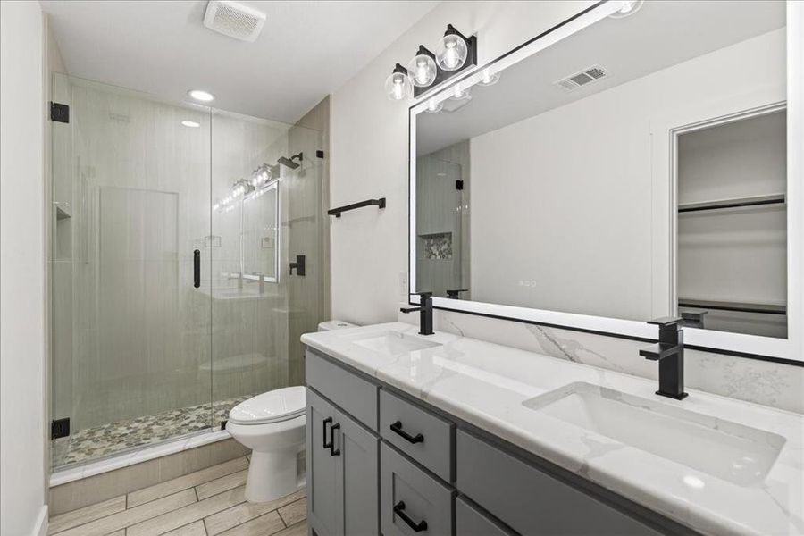 Furnished interior view inside a new home in , Gun Barrel City (Image 7). Furnished interior view inside a new home in , Gun Barrel City (Image 7).