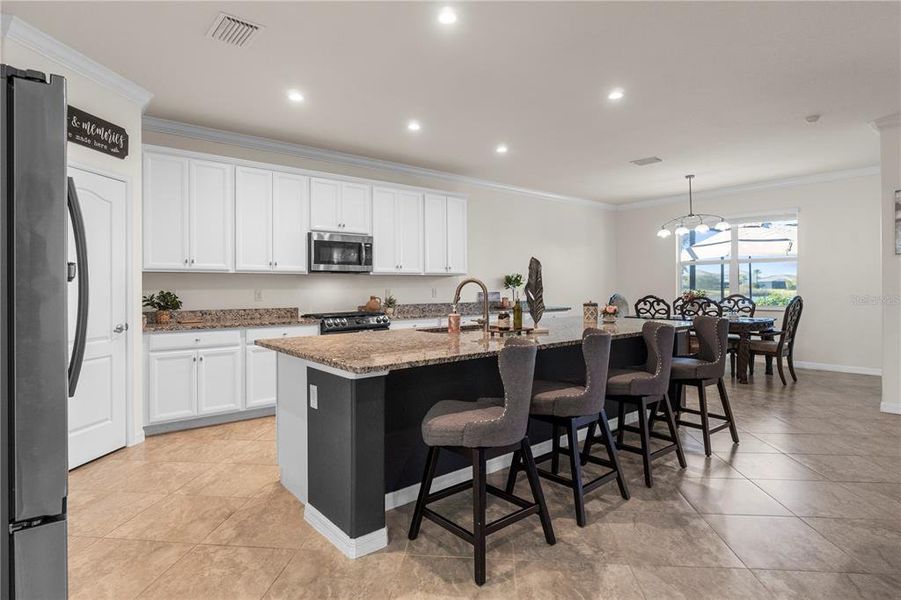 Furnished interior view inside a new home in , Punta Gorda (Image 8).