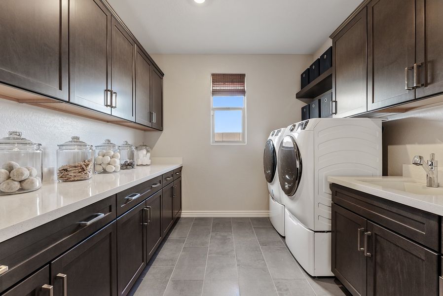 Furnished interior view inside a new home in Artisan at Asante, Surprise (Image 22).