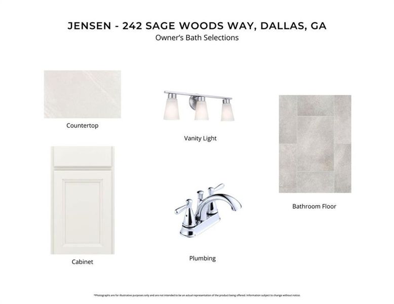 Sample of building materials used in homes in Sage Woods, Dallas (Image 5).