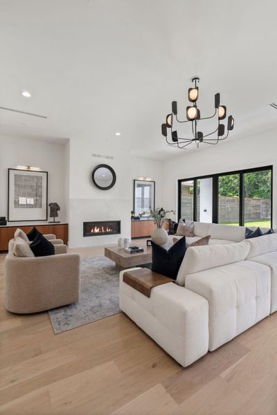 Furnished interior view inside a new home in , Houston (Image 14).