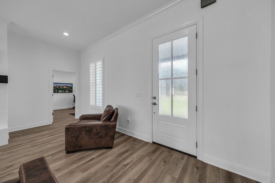 Representative furnished interior of a home built from the Lakeshore by Zeal Home Builders in Oak Water Ranch, Granbury (Image 4). Representative furnished interior of a home built from the Lakeshore by Zeal Home Builders in Oak Water Ranch, Granbury (Image 4).