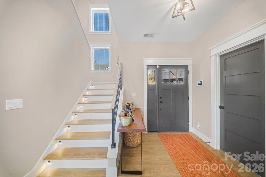 Furnished interior view inside a new home in , Asheville (Image 39).