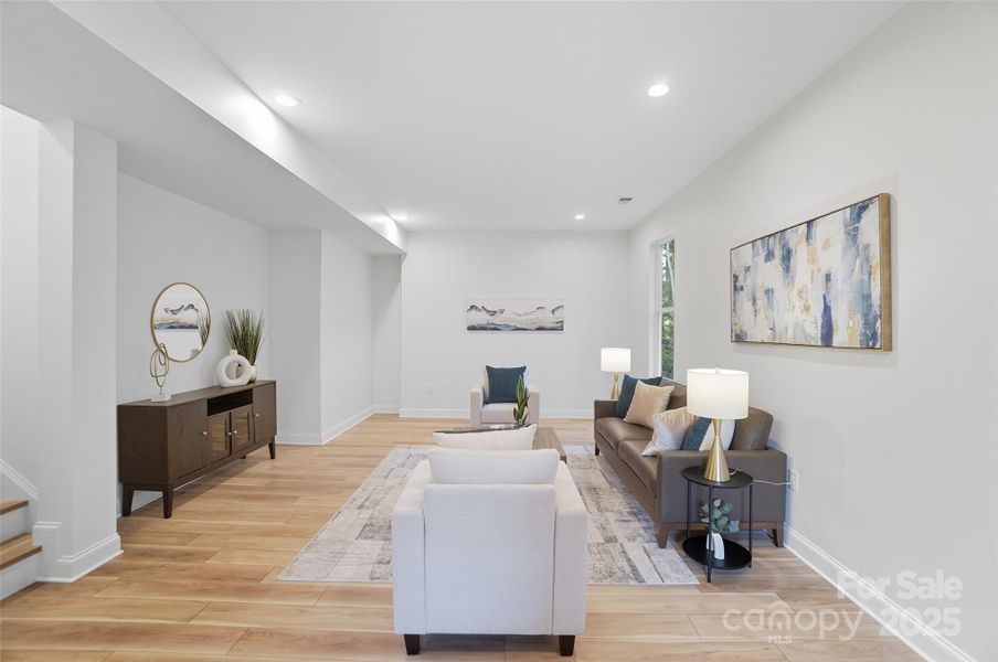 Enormous finished Basement - Flex Space