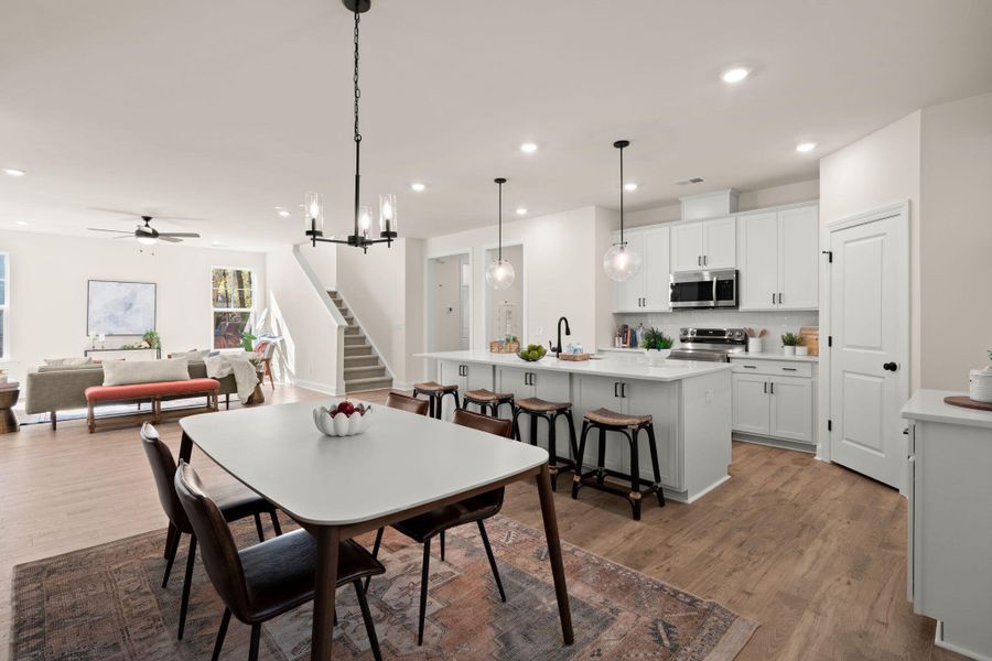 Furnished interior view inside a new home in , Hollywood (Image 16).