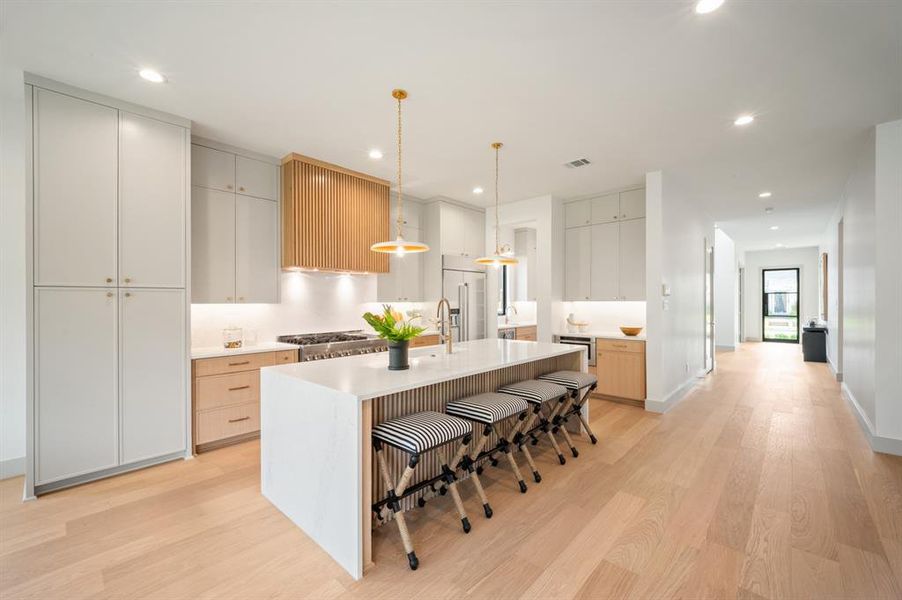 Furnished interior view inside a new home in , Dallas (Image 26).