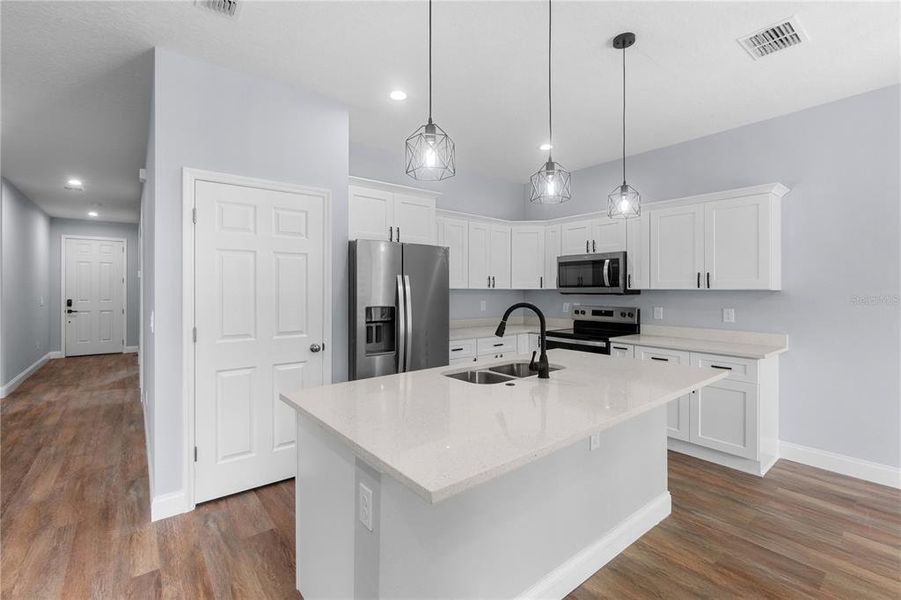 Furnished interior view inside a new home in , Deland (Image 27).
