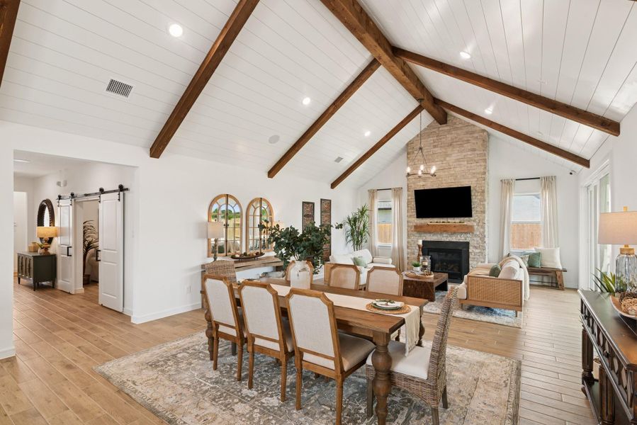 Charming dining area (*Photo not of actual home and used for illustration purposes only.)