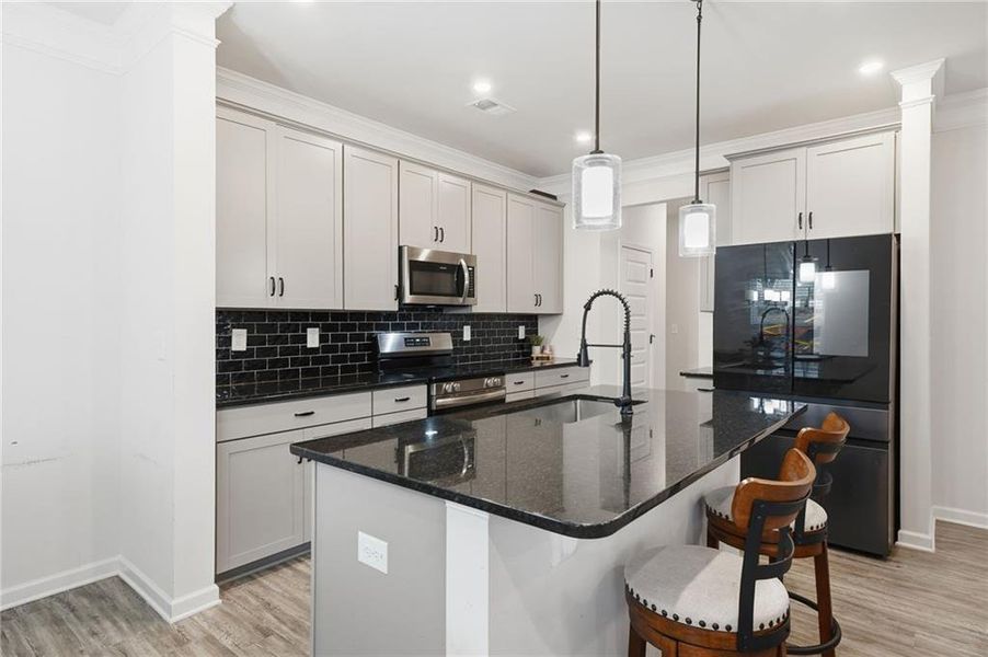 Furnished interior view inside a new home in , Powder Springs (Image 11).