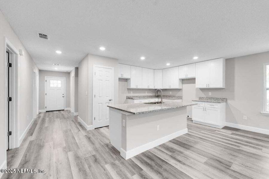 Furnished interior view inside a new home in , Jacksonville (Image 6).