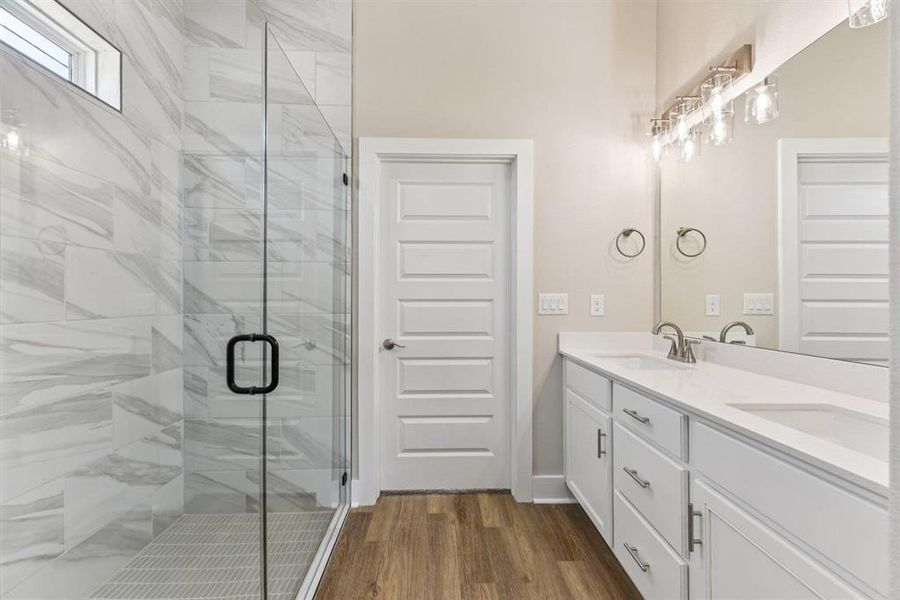 Furnished interior view inside a new home in , Cottonwood Shores (Image 8).
